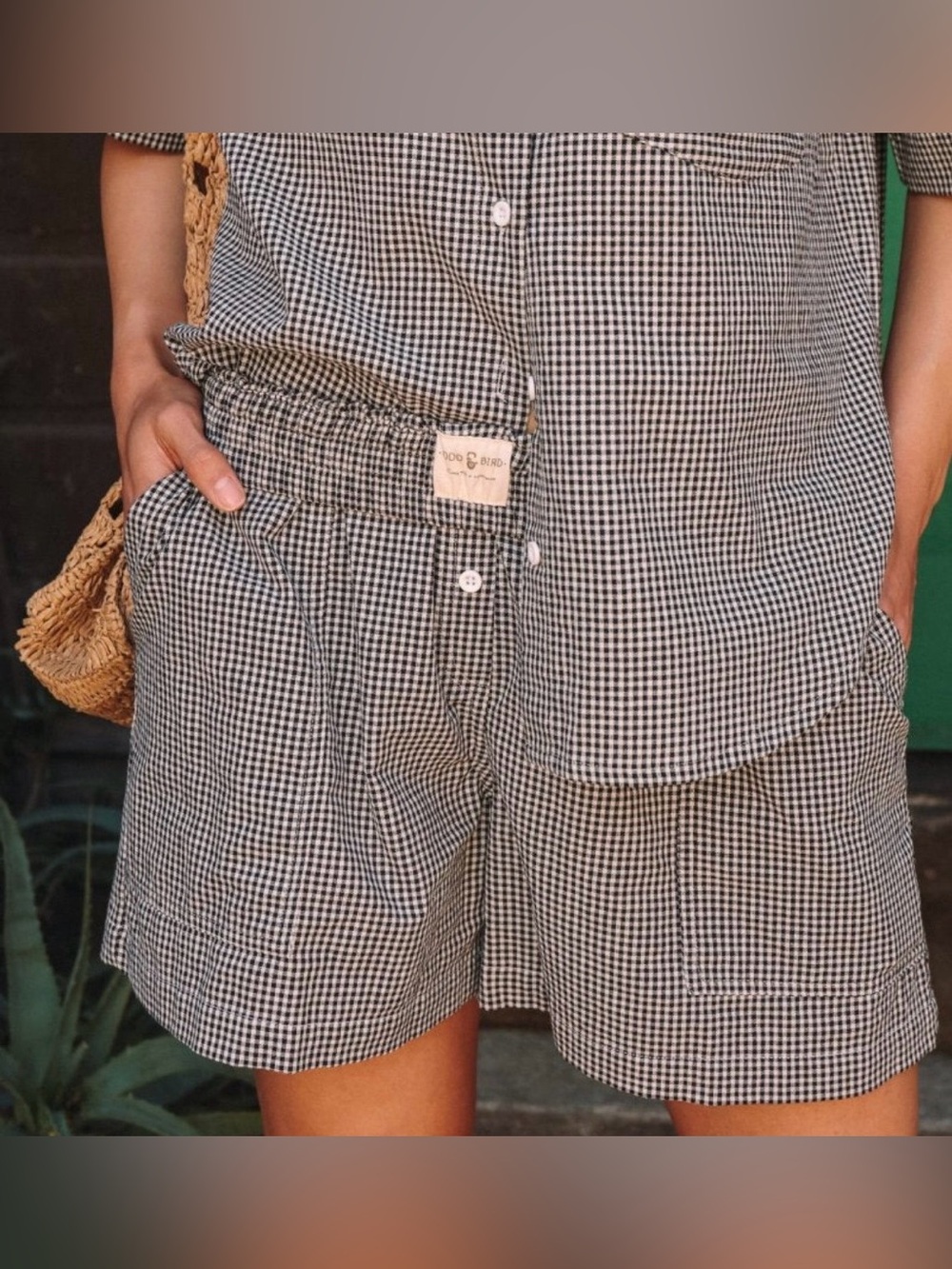 Nese Shorts - Gingham